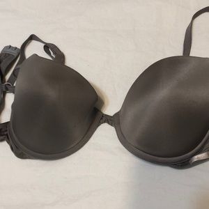 BRA Calvin Klein 34B gray padded underwire push-up